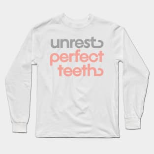 Unrest / 90s Style Original Graphic Fan Design Long Sleeve T-Shirt
